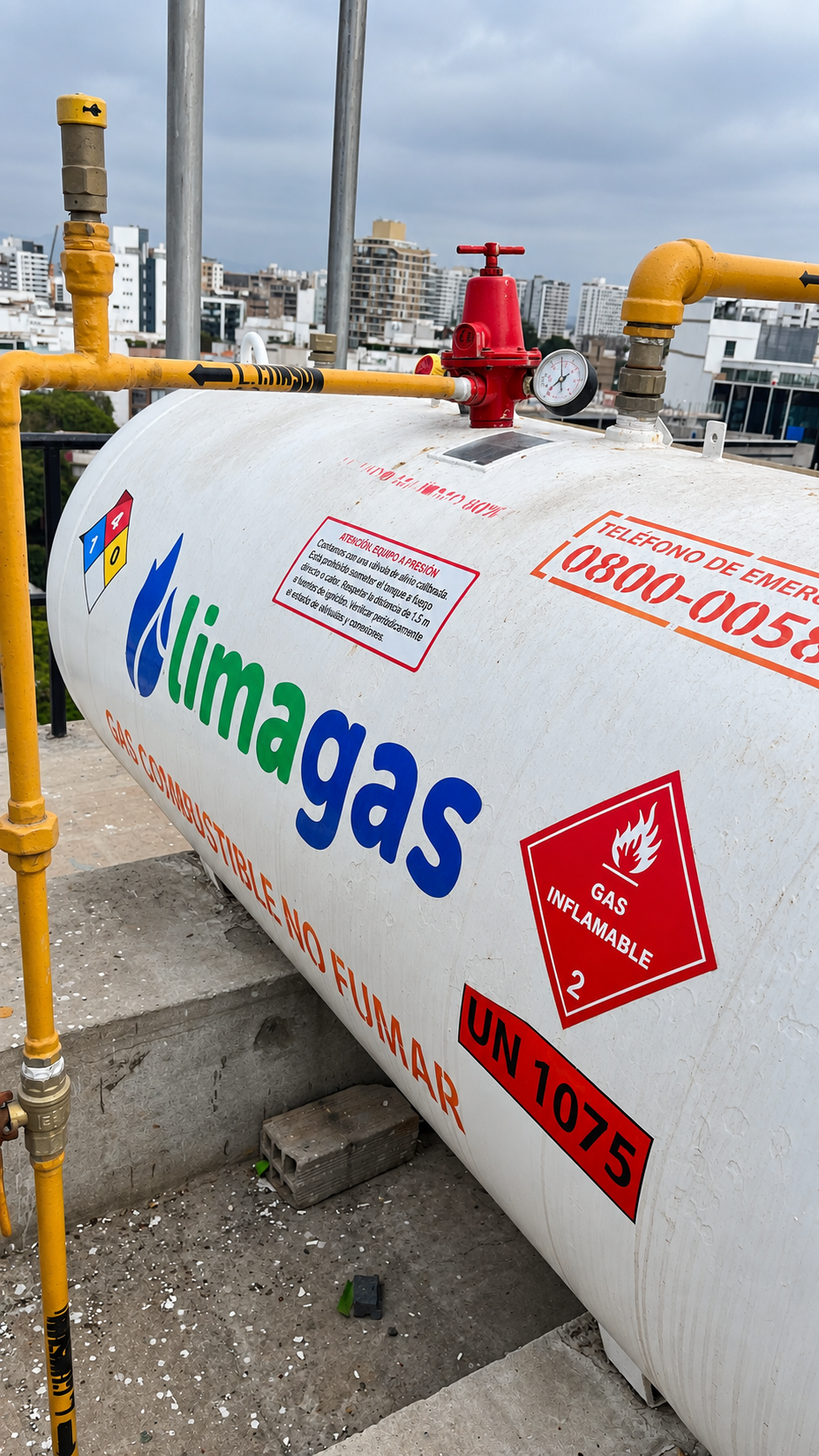 Instalación de Gas Natural en Edificio de 20 Pisos y 160 Departamentos en San Juan de Lurigancho